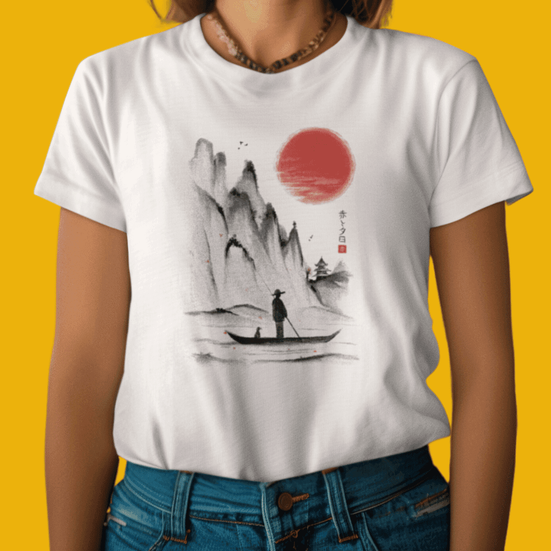 COUCHER DE SOLEIL JAPONAIS